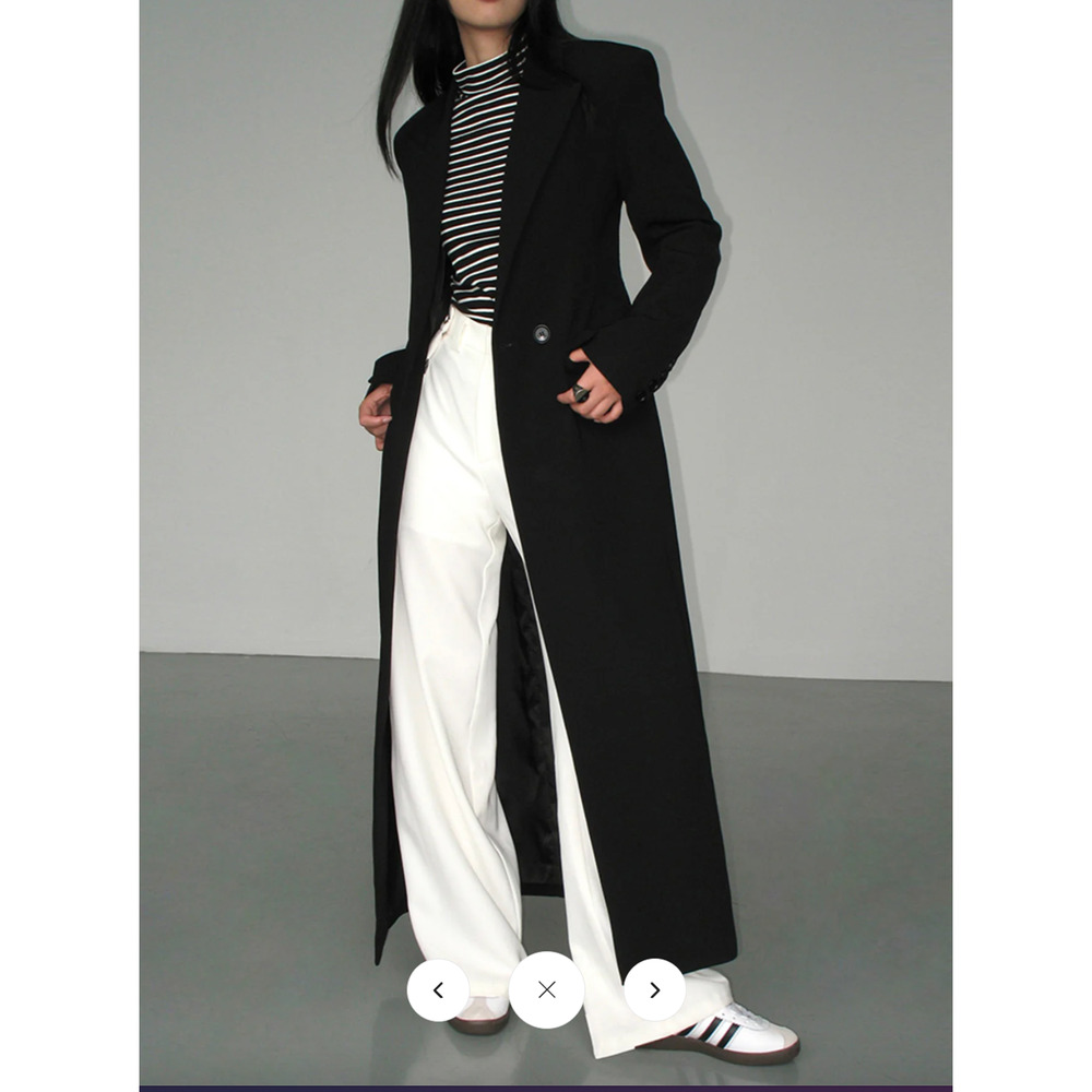 Copied - Commense Collar Pocket Blazer Coat Sz M